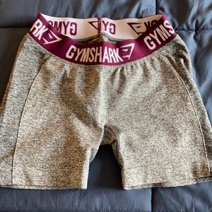 grey gymshark shorts size small